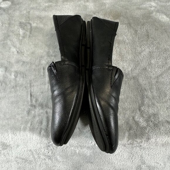 Style & Co womens size 6M leather black slip on loafers - Picture 7 of 16